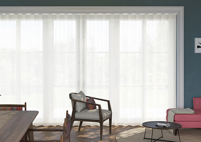 Casoria Voile, Classic White - Made to Measure Curtains - Image 7